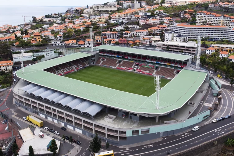 Marítimo Stadium in Madeira, Portugal.
